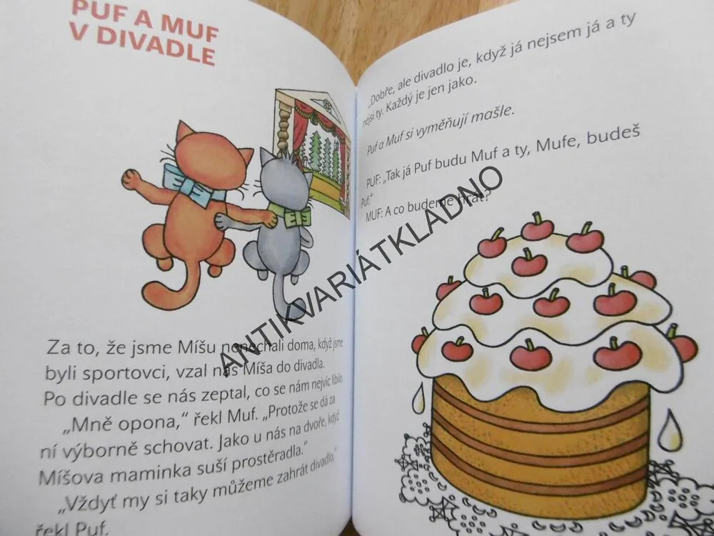 PUF A MUF, ZÍTRA JDEME DO ŠKOLY, TANSKÁ, ZMATLÍKOVÁ