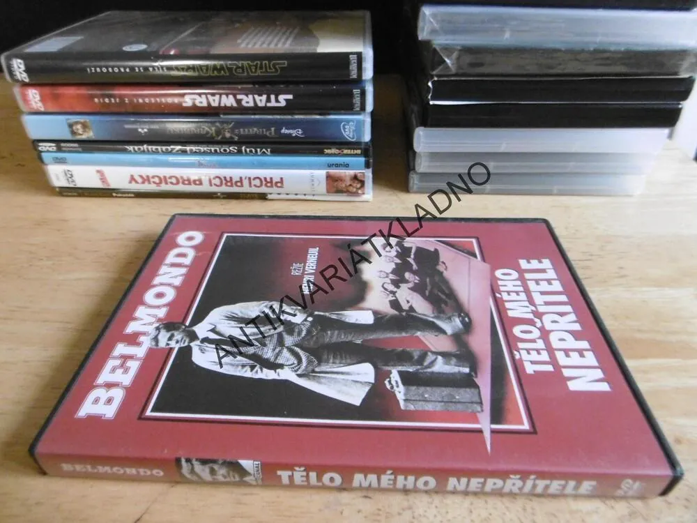 TĚLO MÉHO NEPŘÍTELE, BELMONDO, DVD FILM