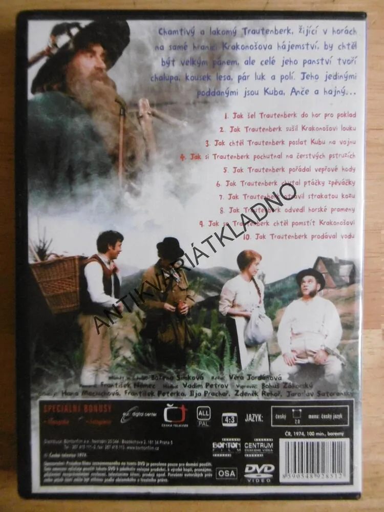 KRKONOŠSKÉ POHÁDKY 2, DVD FILM POHÁDKA