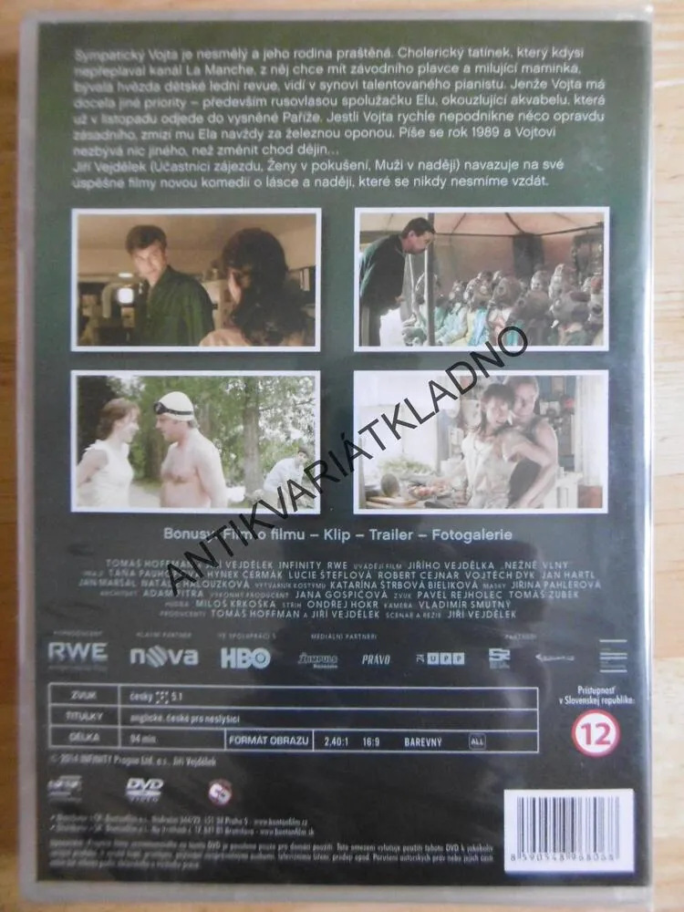 NĚŽNÉ VLNY, DVD FILM ČR