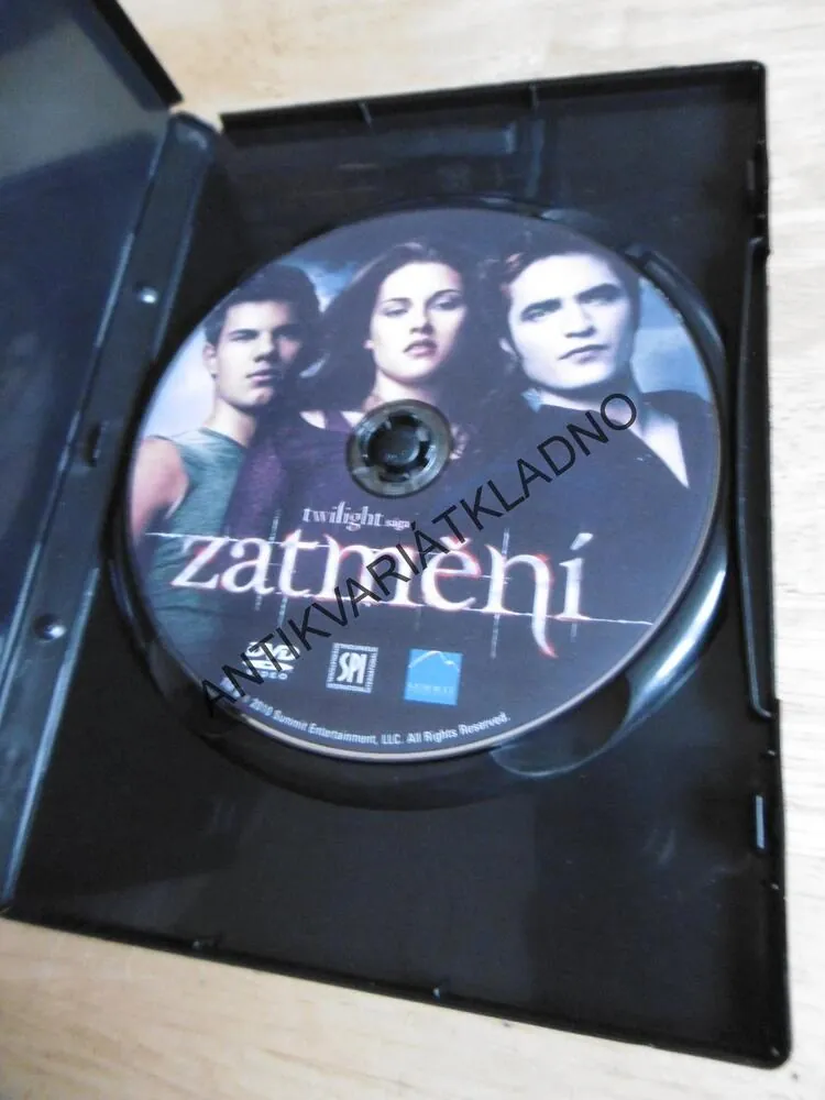 TWILIGHT SÁGA, ZATMĚNÍ, DVD FILM