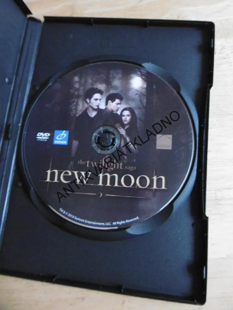 TWILIGHT SÁGA, NOVÝ MĚSÍC, DVD FILM