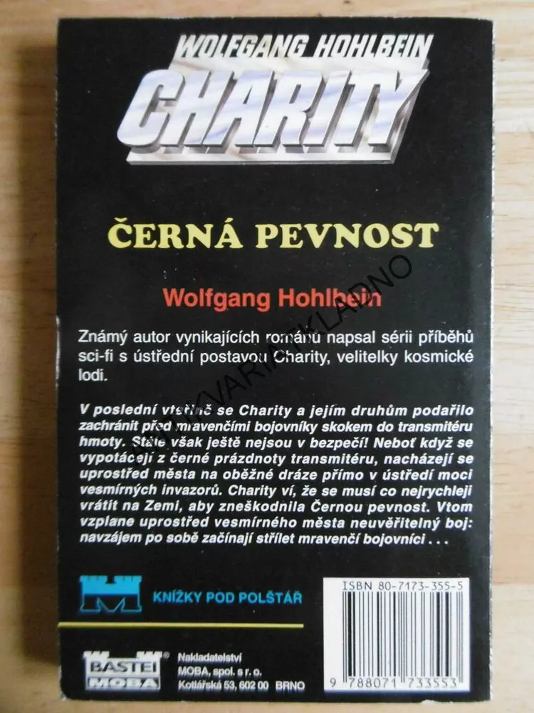 ČERNÁ PEVNOST, WOLFGANG HOHLBEIN CHARITY, **an