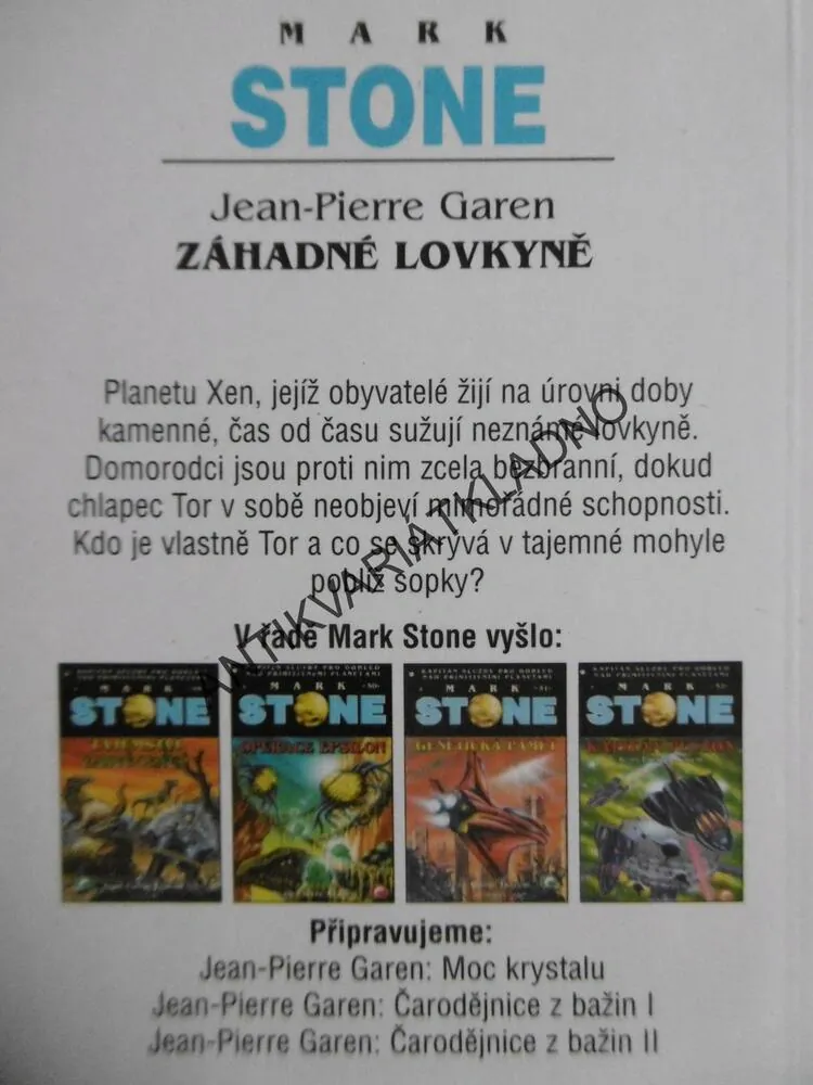ZÁHADNÉ LOVKYNĚ, JEAN-PIERRE GAREN, MARK STONE, **an