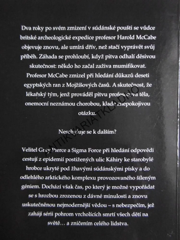 SEDMÁ POHROMA, JAMES ROLLINS, **an