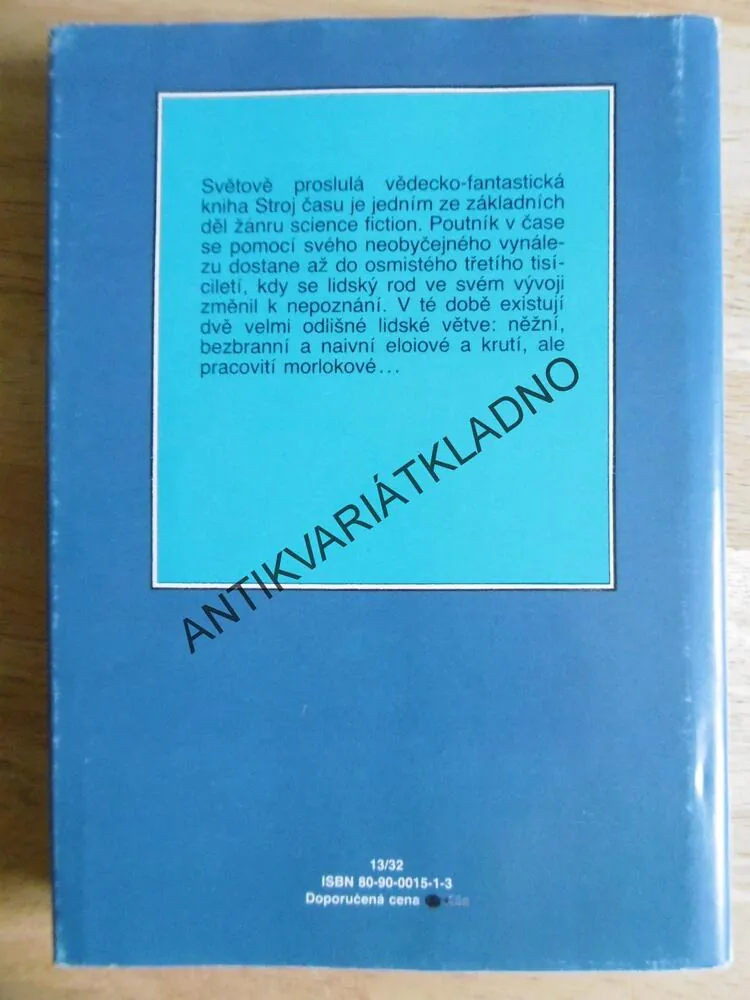 STROJ ČASU, H.G WELLS, 1992. **an