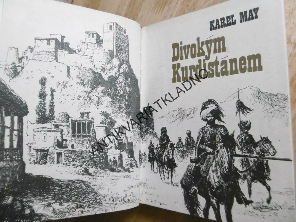 DIVOKÝM KURDISTÁNEM, PADIŠÁH 2., KAREL MAY, **an