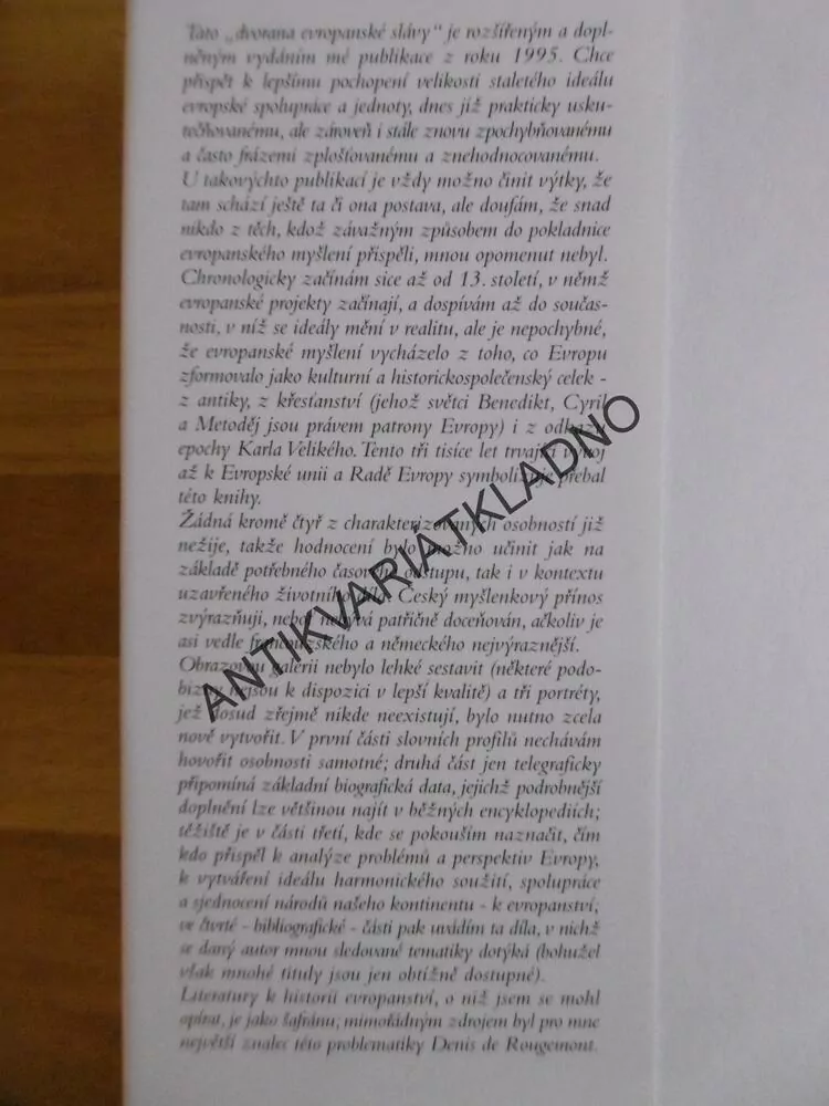 GALERIE VELKÝCH EVROPANŮ, FRANTIŠEK MEZIHORÁK, **an