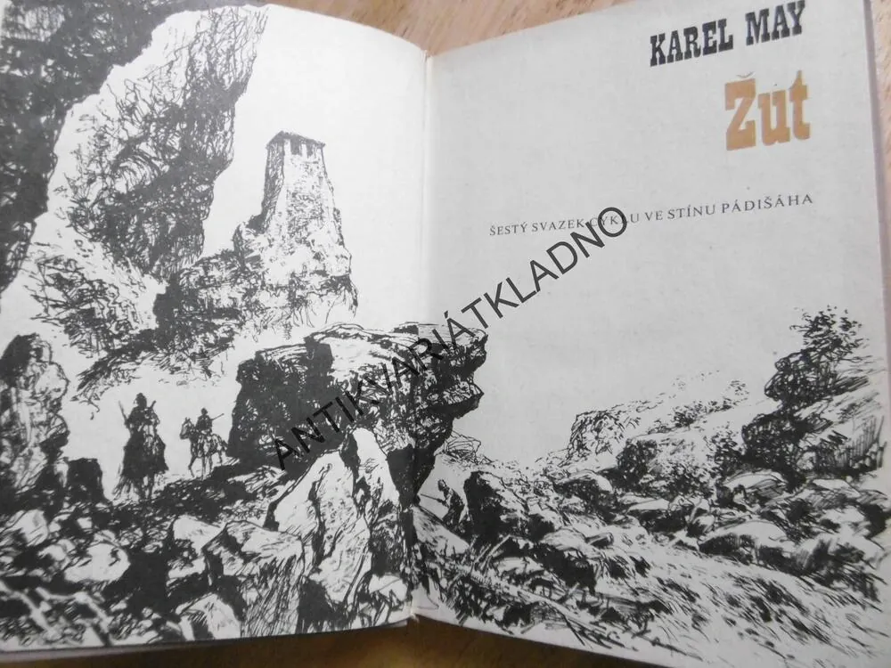 ŽUT, PADIŠÁH 6., KAREL MAY, **an