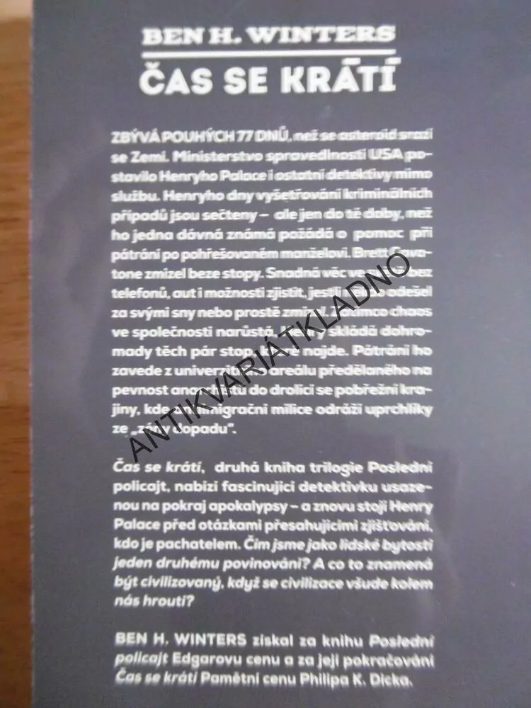 ČAS SE KRÁTÍ, BEN H. WINTERS, **an