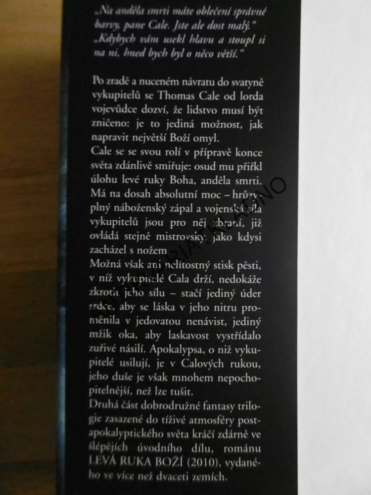 ČTYŘI POSLEDNÍ VĚCI, PAUL HOFFMAN, **an