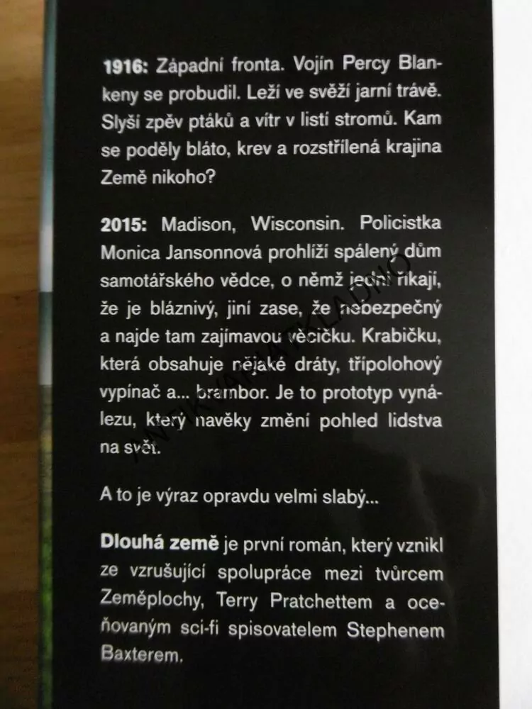 DLOUHÁ ZEMĚ, TERRY PRATCHETT, STEPHEN BAXTER, **an