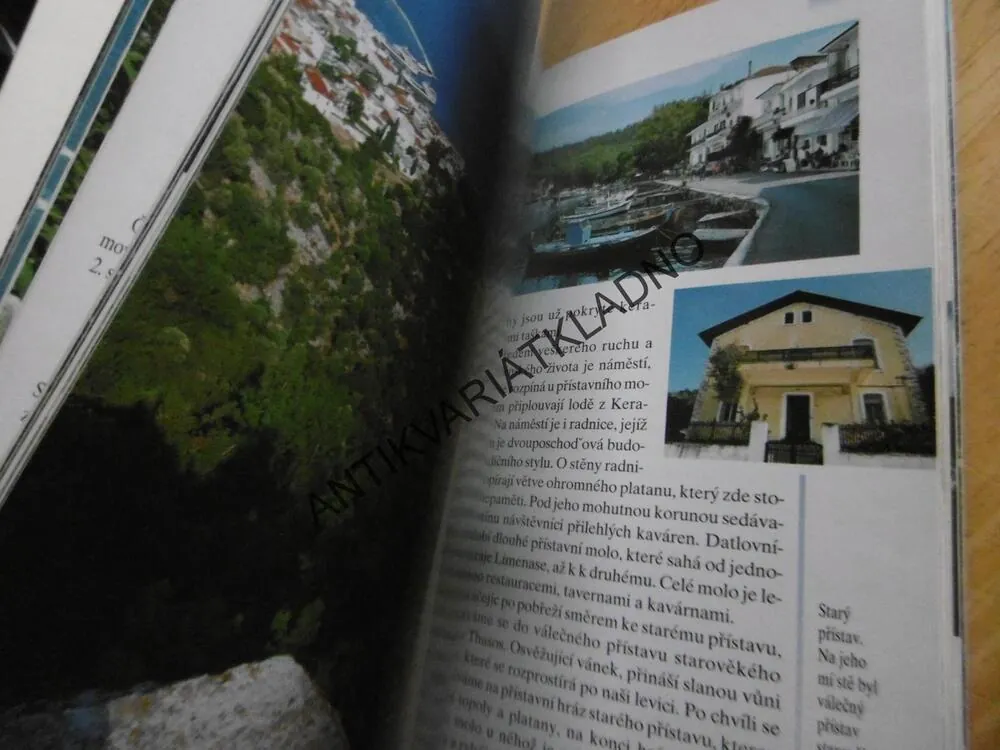 THASOS, KAVALA, CESTOVNÍ PRŮVODCE, **an