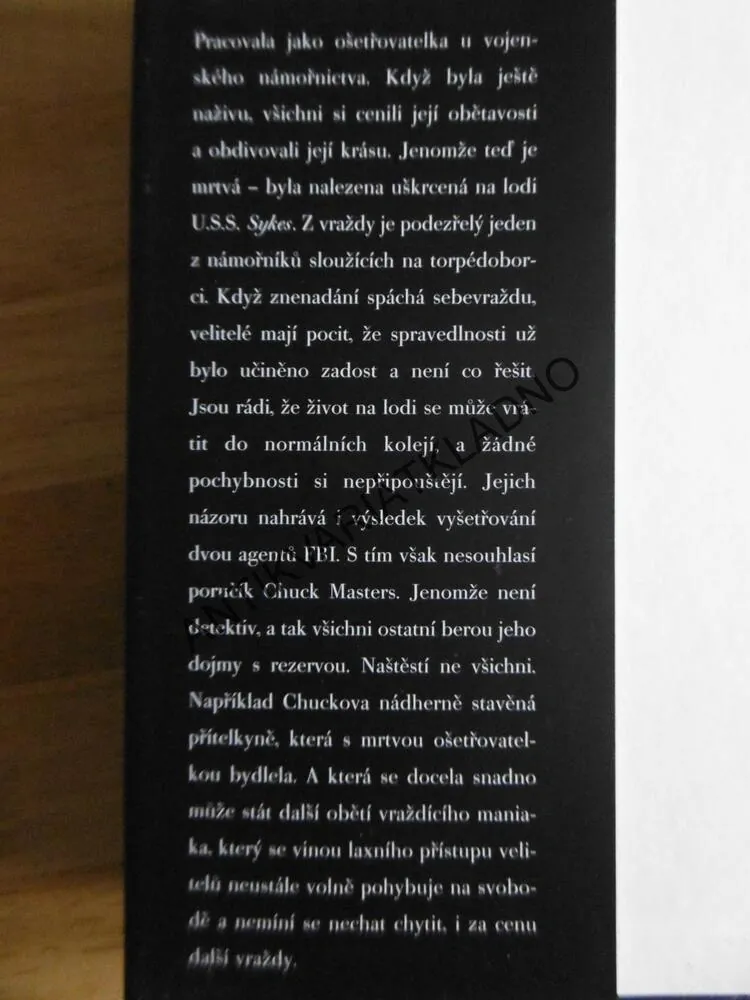 SMRT OŠETŘOVATELKY, ED MCBAIN, **an