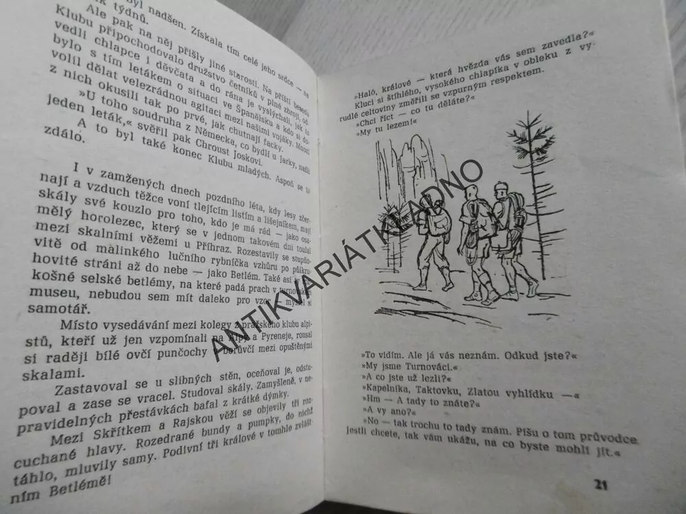 KAMARÁD ZE SKAL, JOSEF ŠTYRSA, HOROLEZECTVÍ, **an