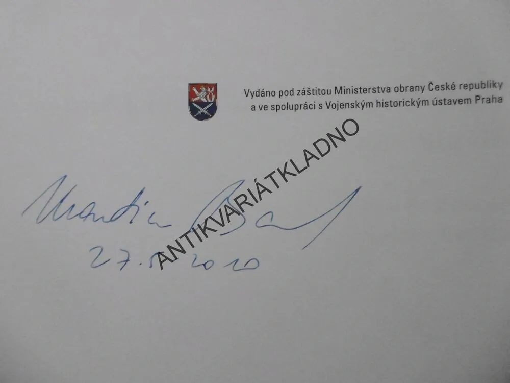 TVÁŘE ČESKÉ ARMÁDY, HRDOST A ODVAHA, HERBERT SLAVÍK, POTŮČKOVÁ, **an