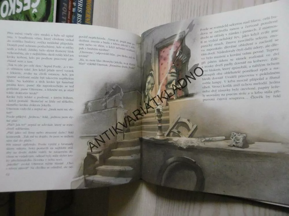 DR. JEKYLL A PAN HYDE, ROBERT LOUIS STEVENSON, **an