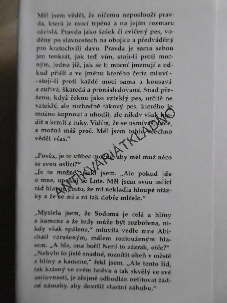 PRAVDA O ZKÁZE SODOMY, IVAN KŘÍŽ, **an