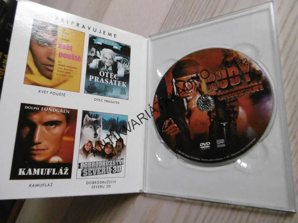 RUDÝ ŠKORPION, DVD FILM