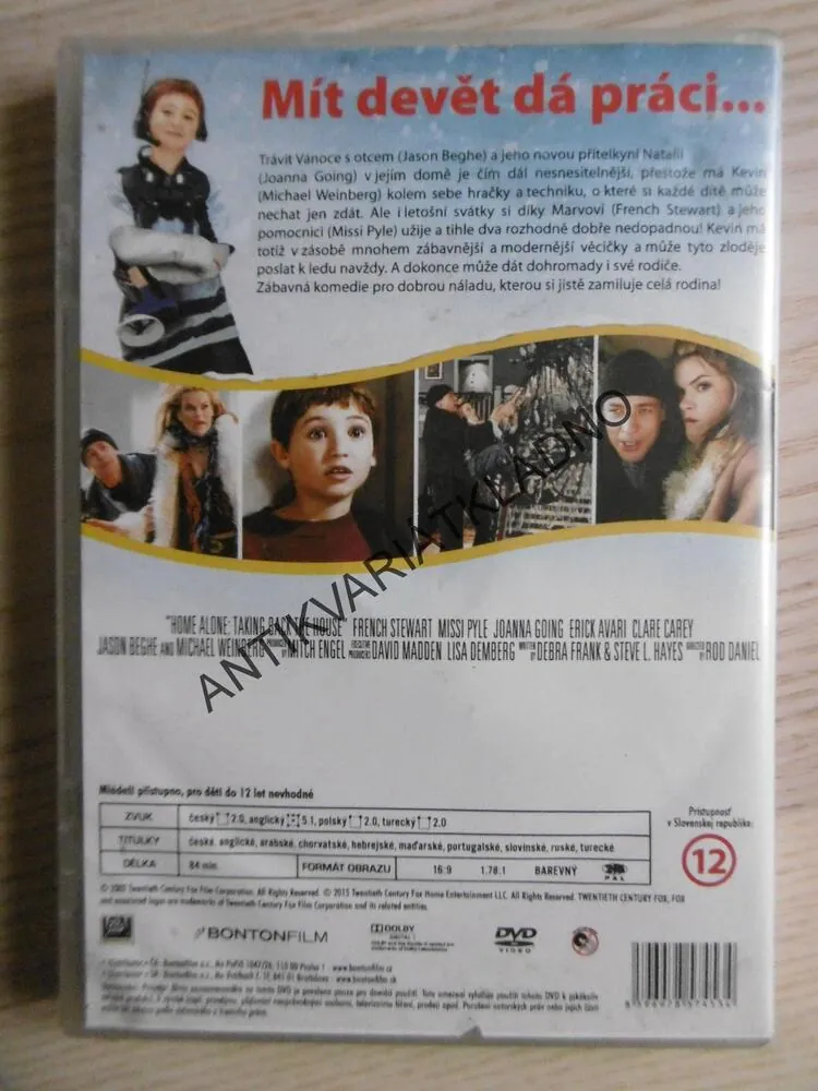 SÁM DOMA 4, DVD FILM