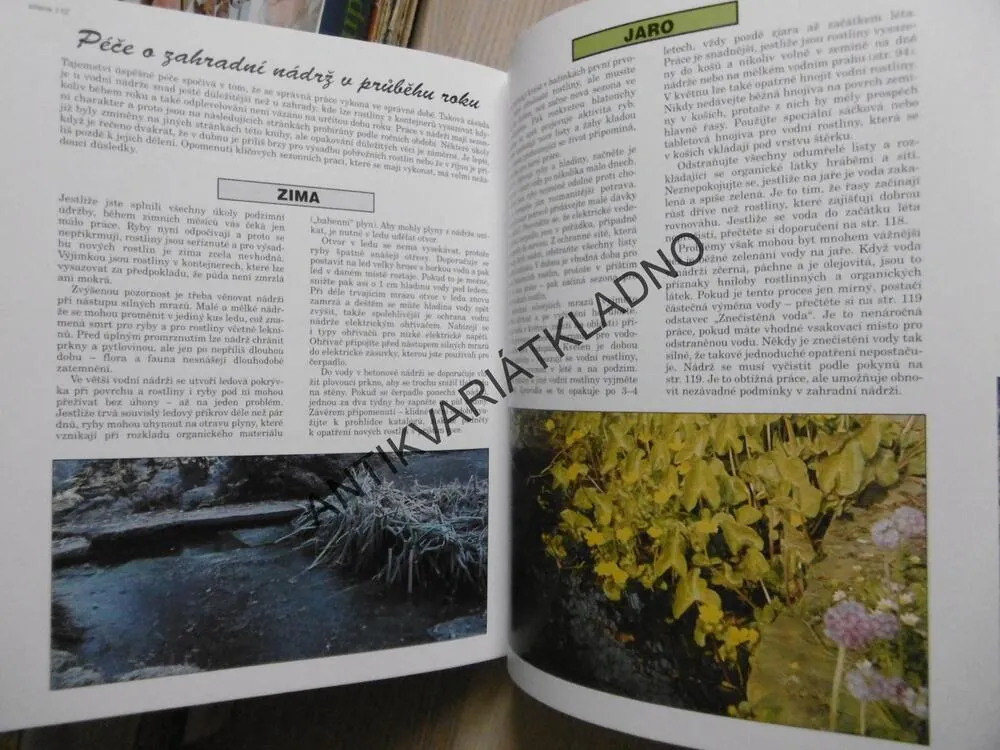 SKALKY, SKALNIČKY A VODA V ZAHRADĚ, D. G. HESSAYON, **an