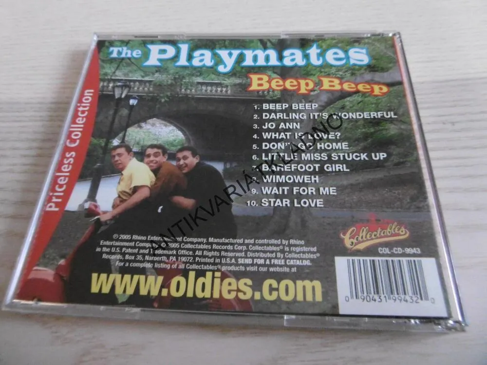 THE PLAYMATES BEEP BEEP, CD HUDBA