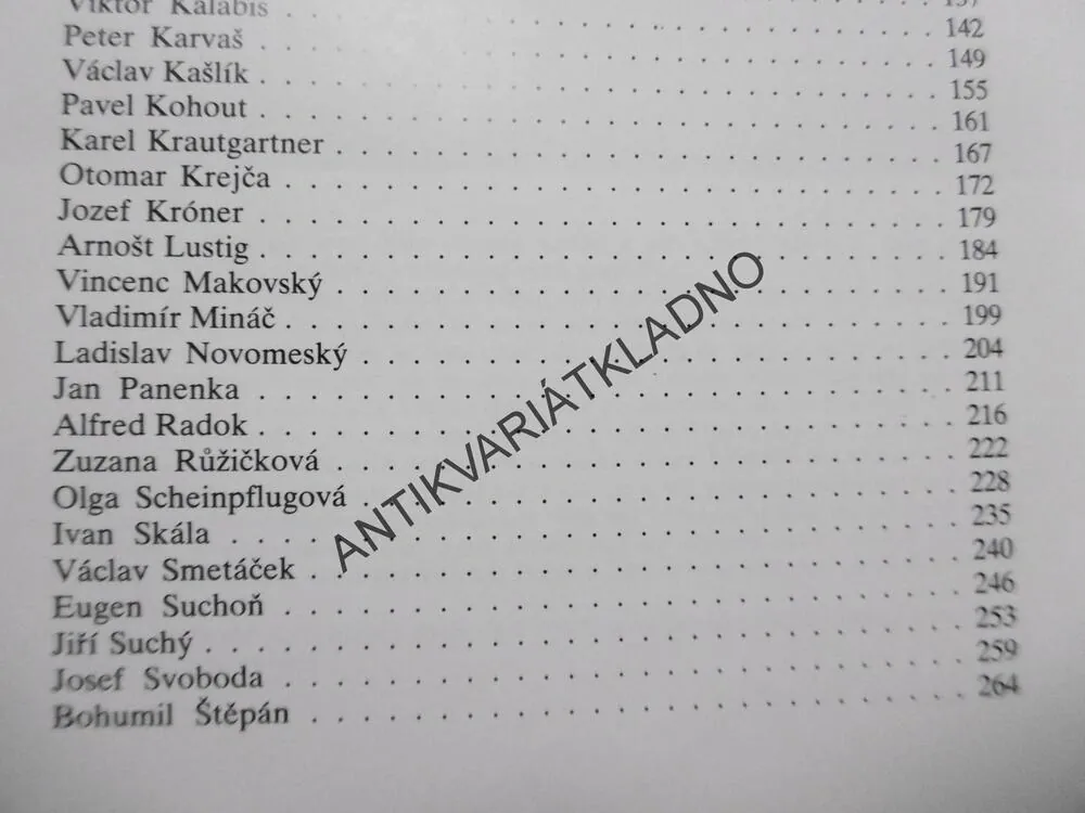 TAK TEDY... PŘIJĎTE! LEDERER- WERICH,HRUŠÍNSKÝ, TRNKA,ZRZAVÝ,SUCHÝ,HAVEL,LUSTIG