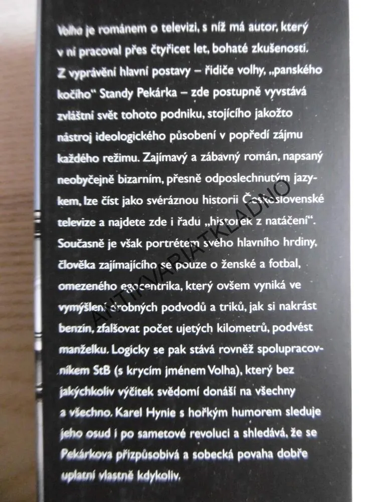 VOLHA, KAREL HYNIE, **an