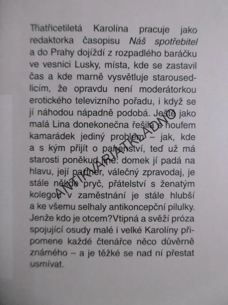 VŠECHNO V POŘÁDKU, SLEČNO KARPÍŠKOVÁ?, EVA MICHOROVÁ, **an
