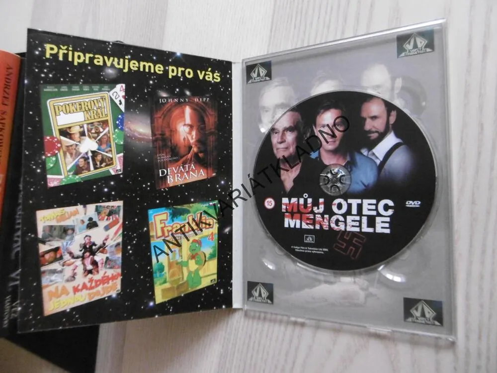 MŮJ OTEC MENGELE, DVD FILM