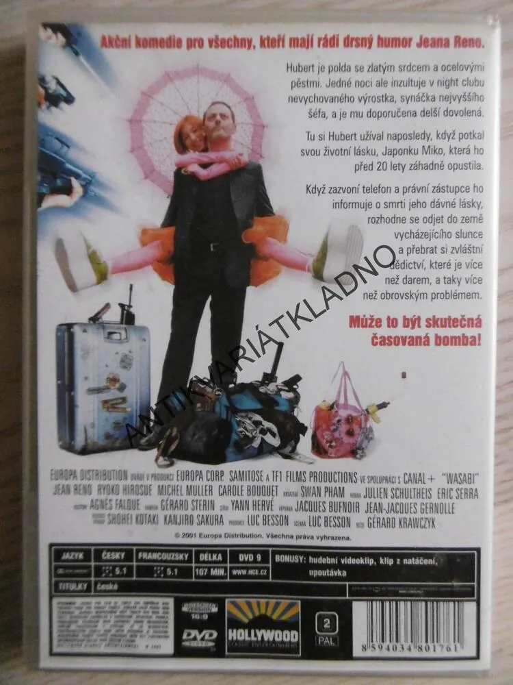 WASABI, DVD FILM