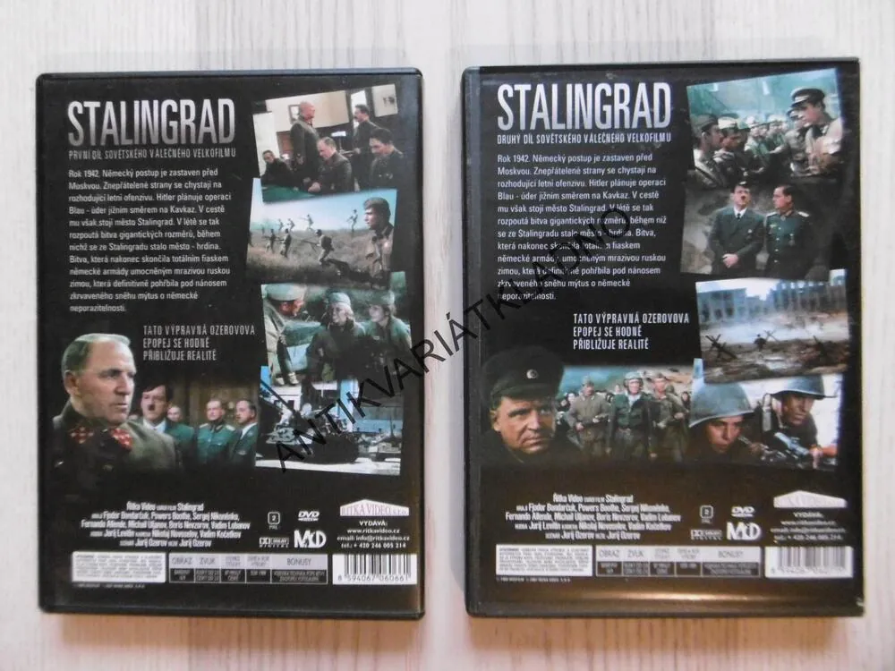 STALINGRAD 1-2, DVD FILM 