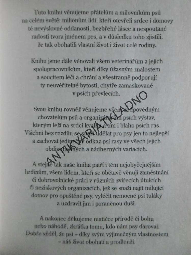 SLEPIČÍ POLÉVKA PRO MILOVNÍKY PSŮ, J. CANFIELD A KOLEKTIV, **an