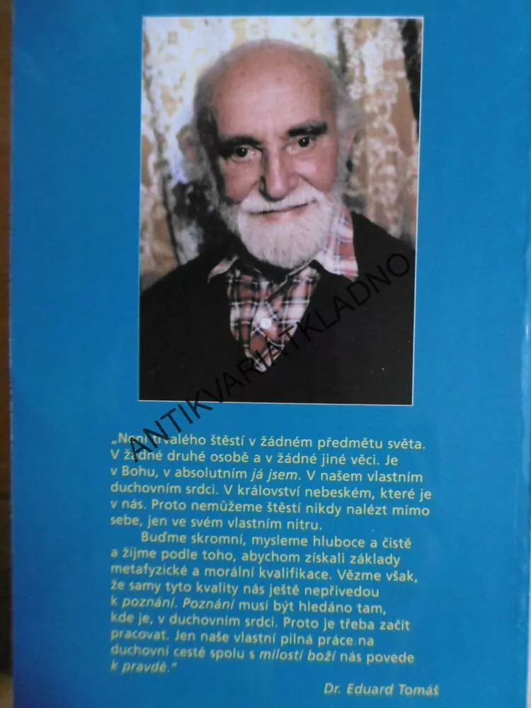 CESTAMI SEBEPOZNÁNÍ, EDUARD TOMÁŠ, 