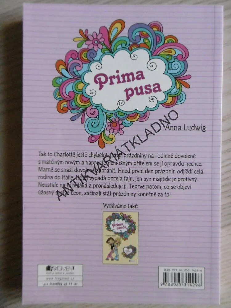 PRIMA PUSA, LÁSKA S. R. O., ANNA LUDWIG, **an