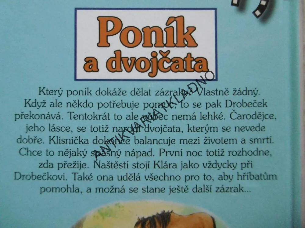 PONÍK A DVOJČATA, KLÁRA A DROBEČEK, ANNE BACHNEROVÁ, **an