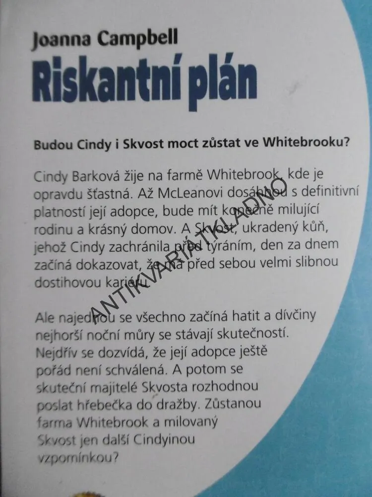 RISKANTNÍ PLÁN, JOANNA CAMPBELL, **an