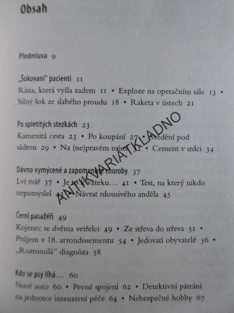 ZÁZRAČNÉ MEDICÍNSKÉ PŘÍPADY, MARTINA FREIOVÁ, **an