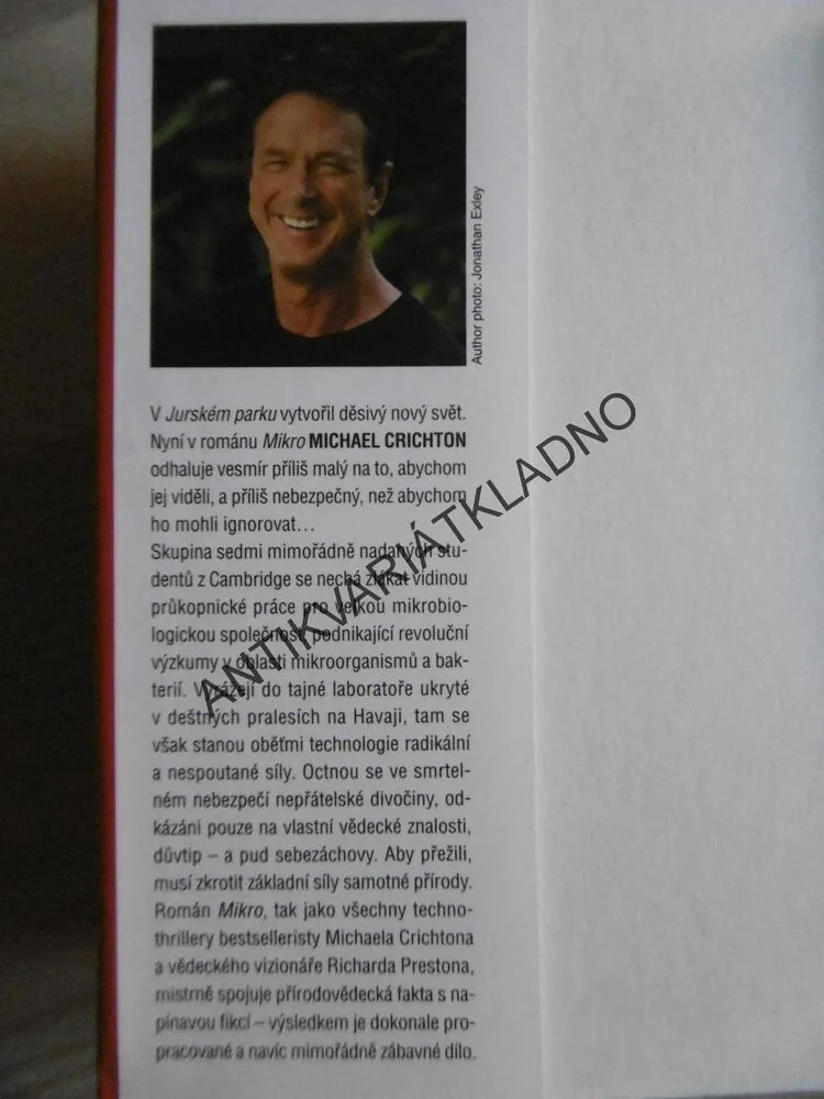MIKRO, MICHAEL CRICHTON, RICHARD PRESTON, **an