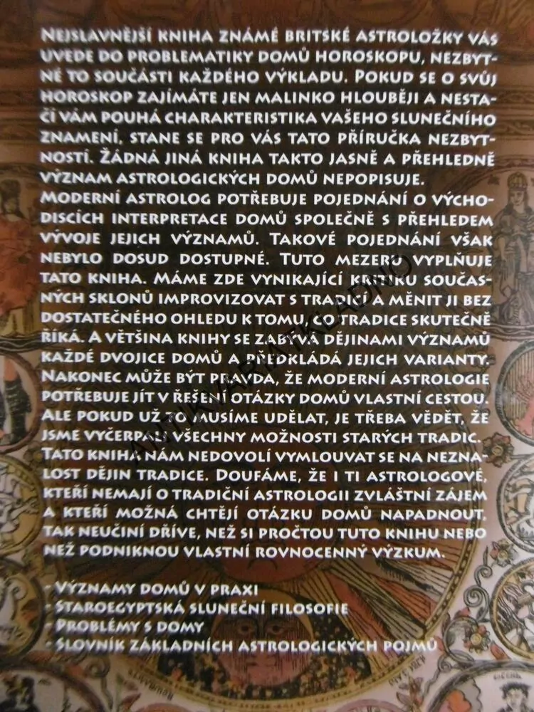 ASTROLOGICKÉ DOMY, HOROSKOPY, PLANETY A ZNAMENÍ, HOULDINGOVÁ