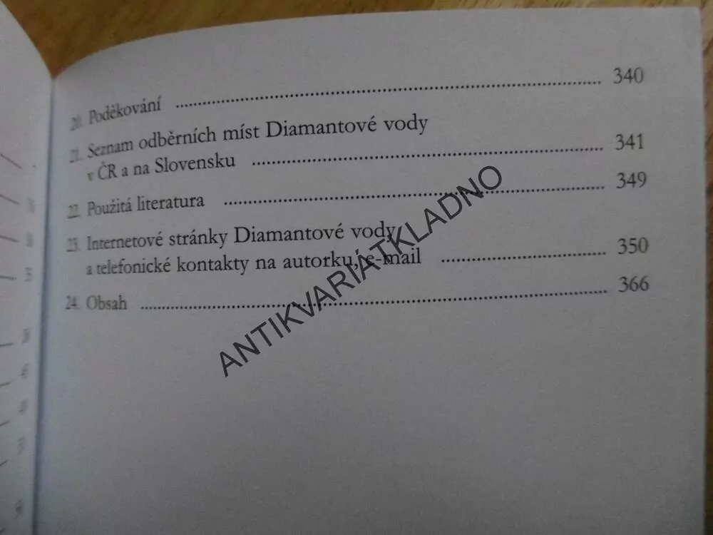 DIAMANTOVÁ VODA A JEJÍ TAJEMSTVÍ, ALENA HORKÁ,