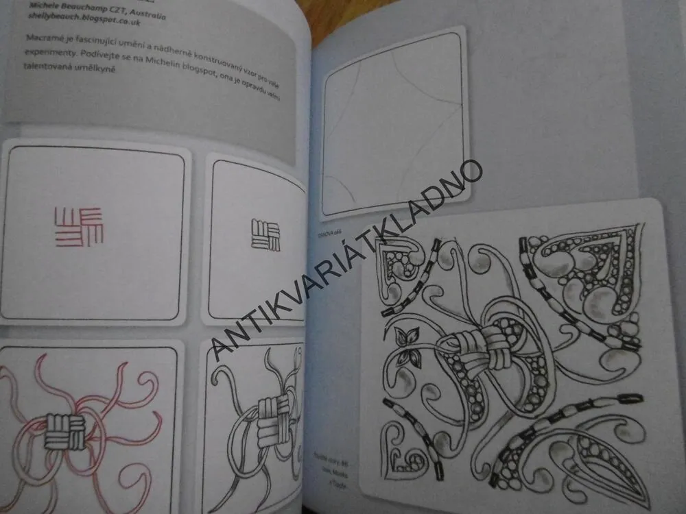 ZENTAGLE, PŘÍRUČKA VĚDOMÉ KRESBY, 