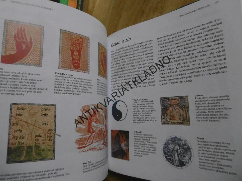 TAJEMNÝ JAZYK SYMBOLŮ, KLÍČ K SYMBOLŮM, DAVID FONTANA, **an