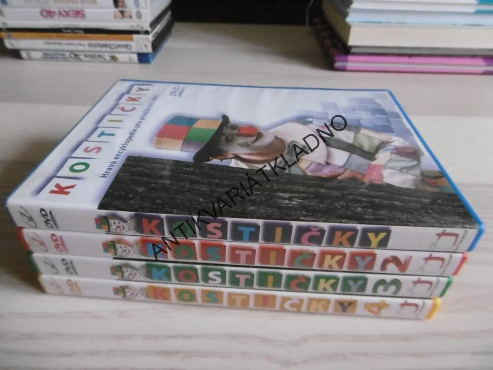 KOSTIČKY, 1-4., DVD FILM 