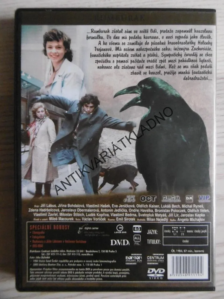 RUMBURAK, JIŘÍ LÁBUS, DVD FILM