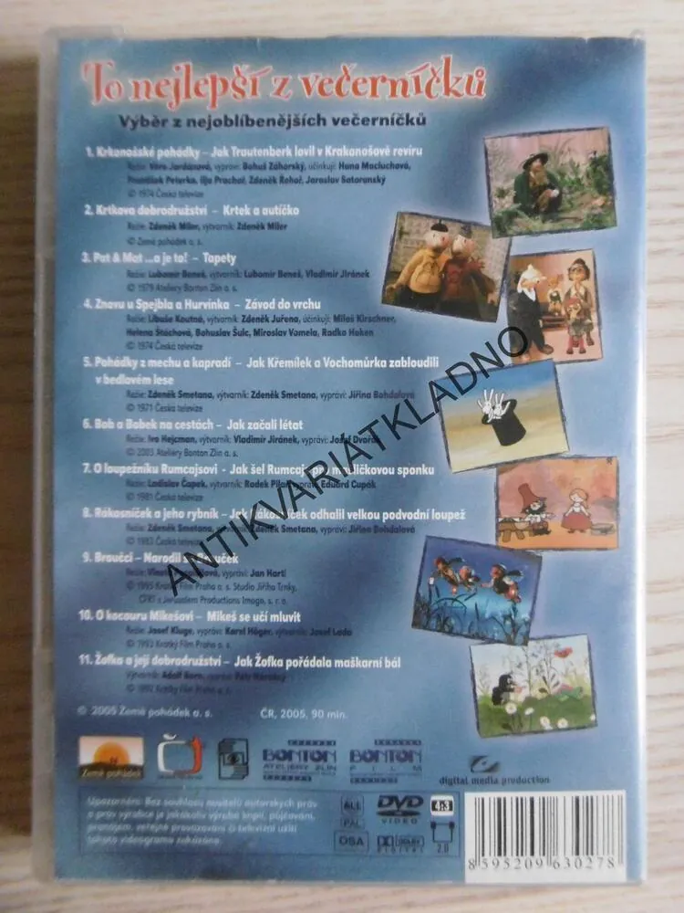 TO NEJLEPŠÍ Z VEČERNÍČKŮ, DVD FILM