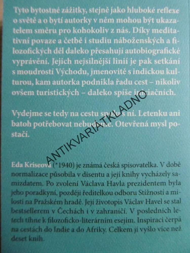 DUŠI, TĚLO OPATRUJ, EDA KRISEOVÁ, **an