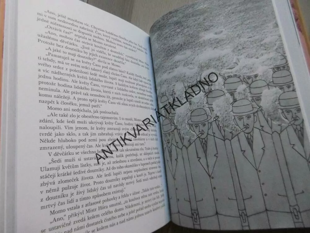 DĚVČÁTKO MOMO A UKRADENÝ ČAS, MICHAEL ENDE, **an