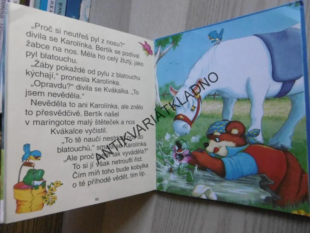 UČÍM SE ČÍST, KOBYLKA KAROLÍNKA, **an