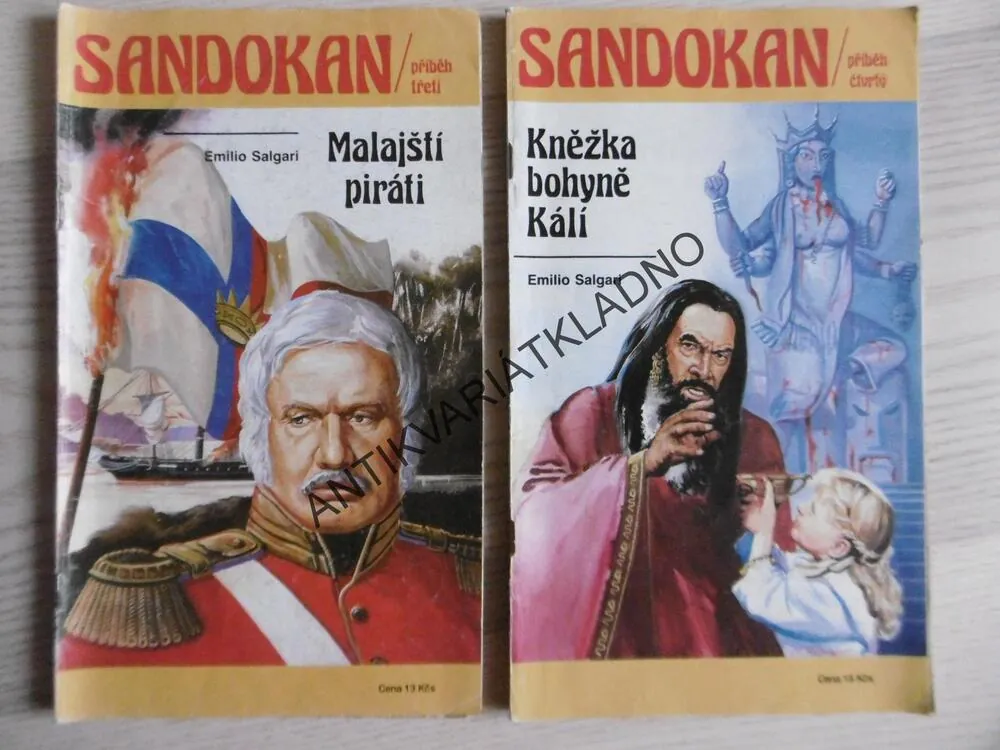 SANDOKAN, 1-4, EMILIO SALGARI 